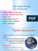 Earth's Atmosphere Composition and Layers