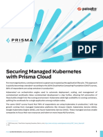 Securing Managed Kubernetes With Prisma Cloud