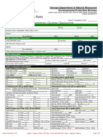 Well Completion Data Form: Georgia Department of Natural Resources Environmental Protection Division