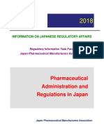 2018 Pharmaceutical Administration and REgulation JApan