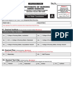 Directorate of Nursing Sindh Karachi: For Male Candidates