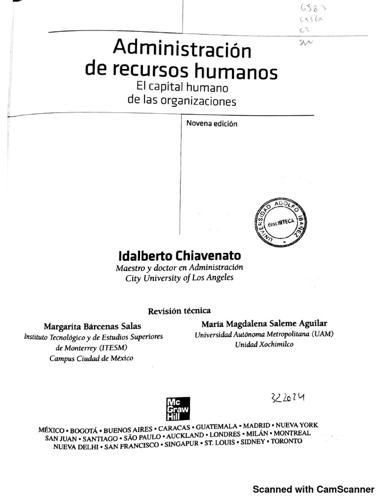 Chiavenato Cap 1 Pdf