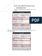 How To Add Ipc With Onvif Protocol Using Hikvision NVR