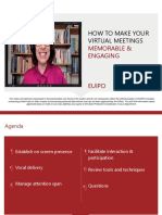 EUIPO How To Facilitate Engaging Meetings