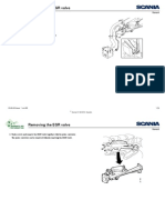 Scania P, G, R, T series Workshop manual - Removing the EGR valve