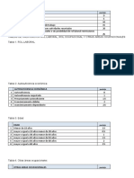 Tablas de Calificacion Laboral.