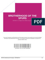 Brotherhood of The Spurs: PDF-BOTS-6-7 - 30 Pages - Size 1,846 KB - 23 Jan, 2015
