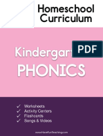 Kindergarten Phonics