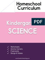 Kindergarten Science