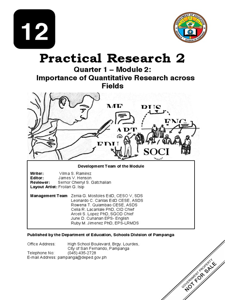 Practical Research 2 Q1 Module 2 Importance Of Quantitative