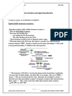 General Types of Hormone Receptors:: Receptors Function and Signal Transduction