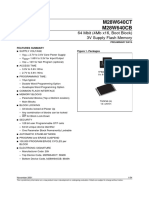 M28W640CT M28W640CB: 64 Mbit (4Mb x16, Boot Block) 3V Supply Flash Memory