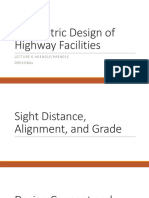 Geometric Design of Highway Facilities: Lecture 6 Hgen01E/Hren01E Drexsibal