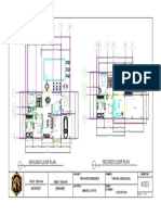 B C D E F G A: Ground Floor Plan Second Floor Plan