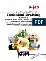 Technical Drafting: Technology and Livelihood Education