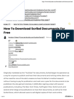 How To Download Scribd Documents For Free: Cut The Cord Smart Home PC Mobile Social Media The Best