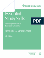 Essential Study Skills by Tom Burns, Sandra Sinfield PDF
