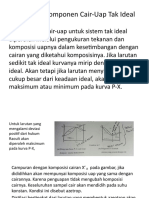 Sistem Dua Komponen Cair-Uap Tak Ideal