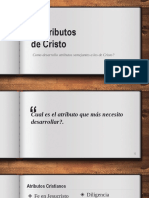 CLASE 1: Atributos de Cristo