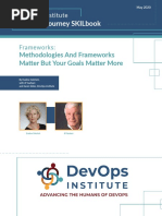 Devops Journey Skilbook: Methodologies and Frameworks Matter But Your Goals Matter More