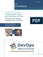 Devops Journey Skilbook: Devops Roles, Titles, and Topologies, Oh My!