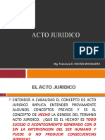 Hecho Juridico y Acto Juridico