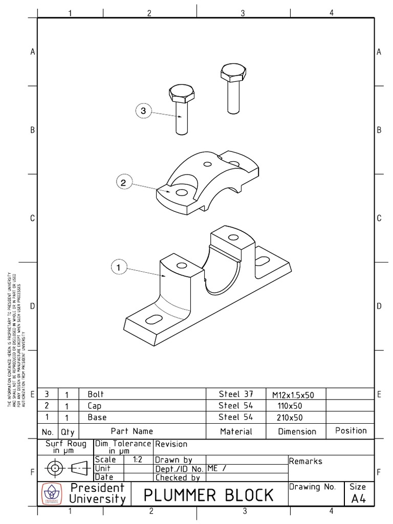Plummer Block Assembly PDF