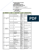 JADWAL PELAJARAN BDR 23-27 November