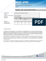 Programa Planeación Estratégica Generales