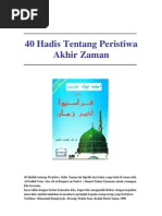 Download 40 Hadis Tentang Peristiwa Akhir Zaman by Mohd Puaad SN48542687 doc pdf