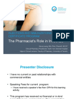 The Pharmacist's Role in Influenza handout (1)