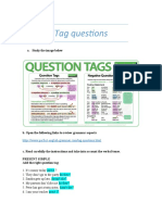 Tag Questions Exercises.