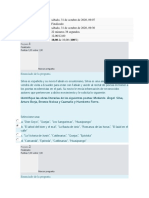 Examen de preguntas sobre literatura ecuatoriana y tipos de discurso