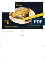Desert Eagle Semi-Automatic Pistol Manual