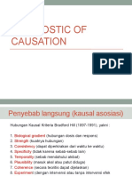Diagnostic of Causation