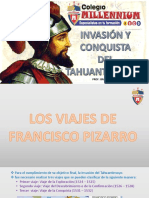 Sesion 21 Invasion y Conquista Del Tawantinsuyu-Los Viajes de Francisco Pizarro
