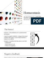 Homeostasis: Themaintenanceof A Constant Through Negativefeedback Mechanism