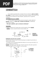 Apuntes Cinemática-M.R.U. 