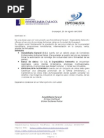 Ejemplo de carta de intención de compra