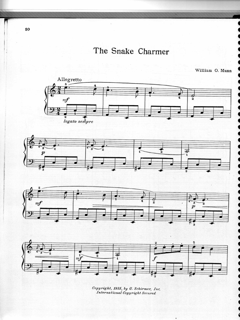 The Snake Charmer - William O. Munn | PDF