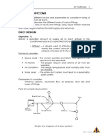 MODULE VII Duct Design System PDF