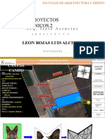Conceptualización - Zonificación Casa de Campo - LEON ROJAS LUIS ALCIDES