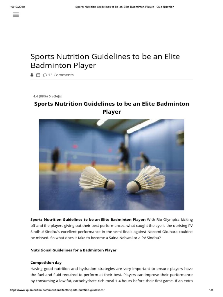 BASIC NUTRITION GUIDELINES IN SPORTS visual data 6