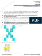 Grade 5 Olympiad: Answer The Questions