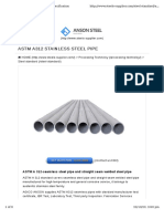 Astm A312 Stainless Steel Pipe: Navigation