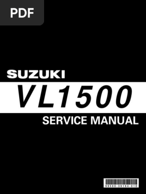 VL1500 Intruder Service Specifications | PDF | Gasoline | Ignition