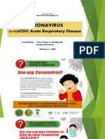 Coronavirus 2019 Presentation by Rural Health Unit