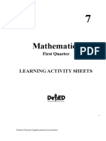 Grade 7 Mathematics LAS (1) (1)