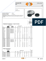 HELAVIA® Membrane Grommets DG in Black Polychloroprene Rubber