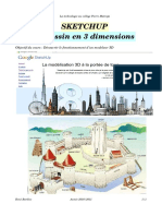 CoursSketchup-Formation SketchUp Apprendre Dessin 3D PDF